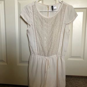 Cream romper